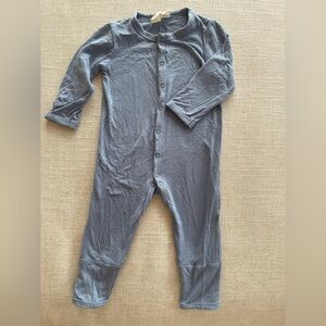 Kyte baby blue onzie snap closures footless